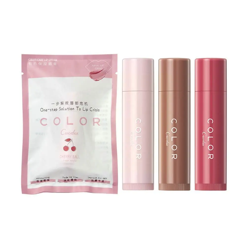 Lápiz labial que cambia de Color por temperatura, lápiz labial mate de larga duración, tinte rosa 24, hidratante rojo, resistente al agua, horas de labios V Q8K2