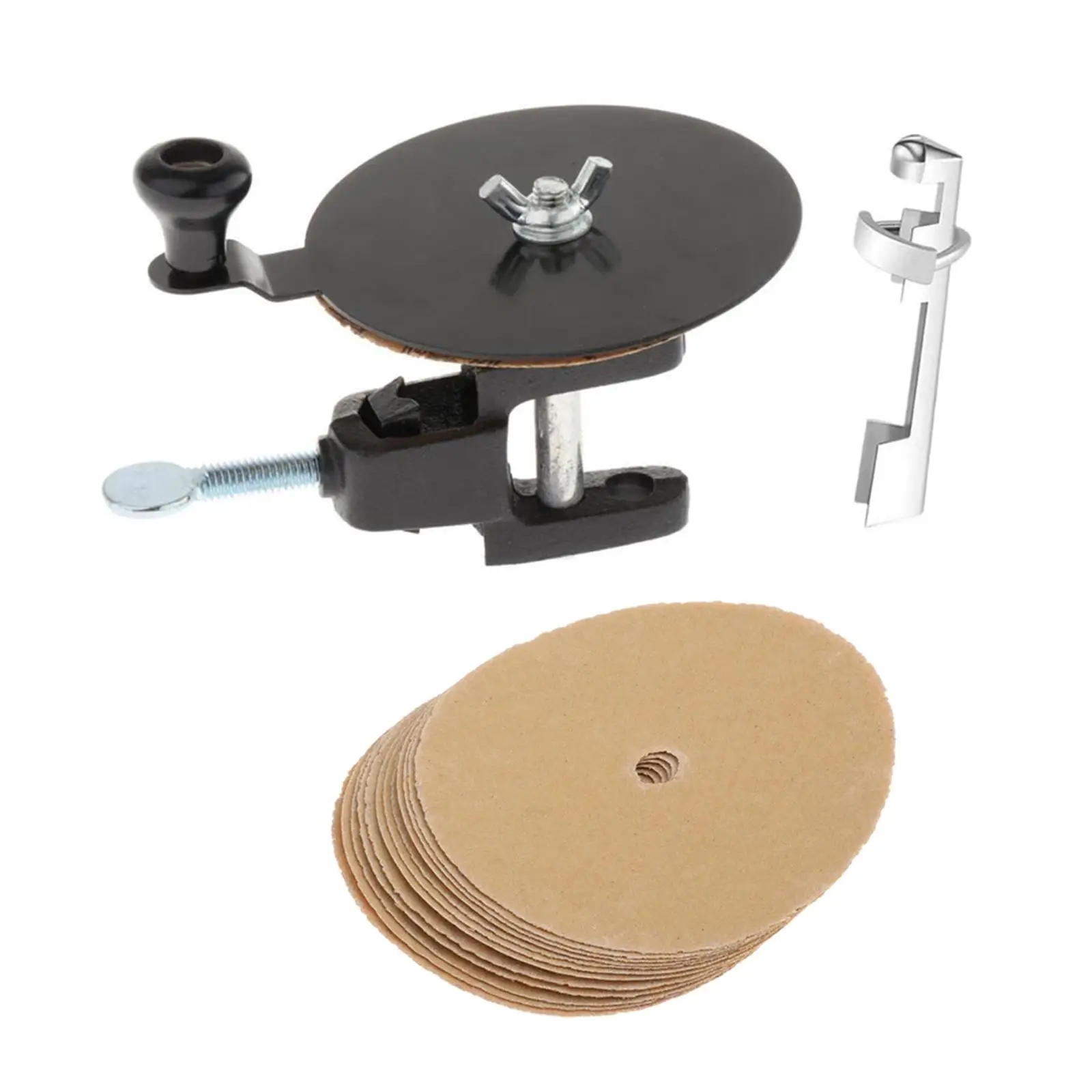 

Набор для обработки верхушки бильярдного кия: зажим-шлифователь, инструмент для придания формы, принадлежности с 14 шт. наждачной бумаги для ремонта и игр в бильярд для начинающих.