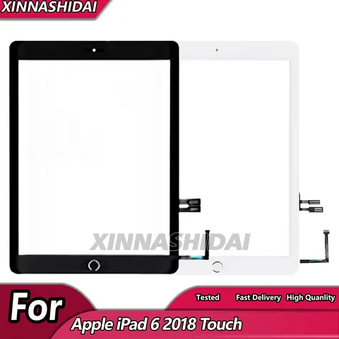 Pour iPad 6 6e génération 2018 A1893 A1954 écran tactile panneau numériseur avant verre pièces de rechange