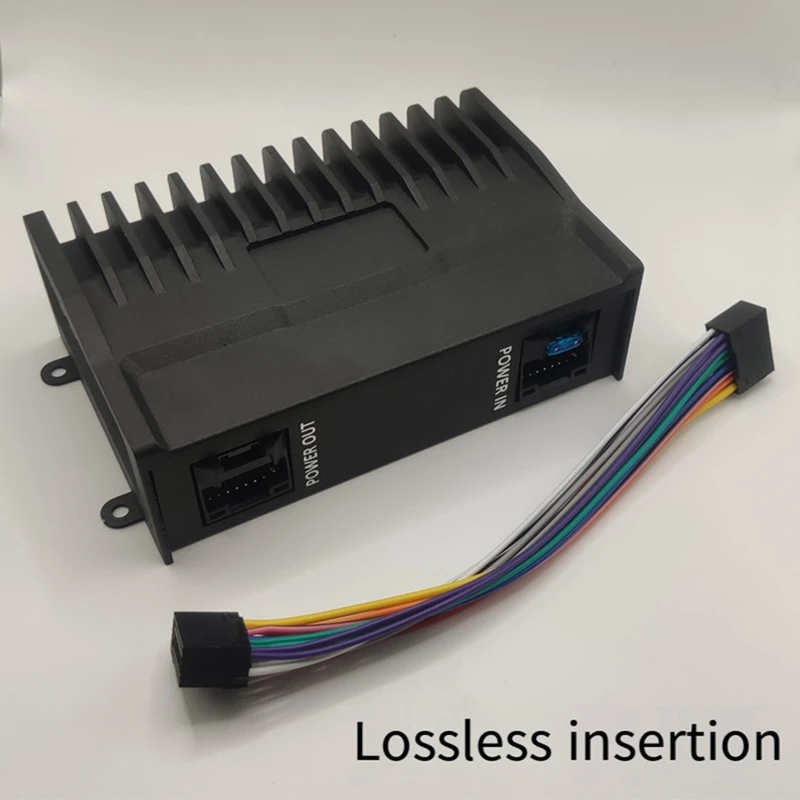 Car Audio Processor 4x50W for Android Radio Stereo Amplifier HIFI Speakers Improve Subwoofer Plug and Play-WDL