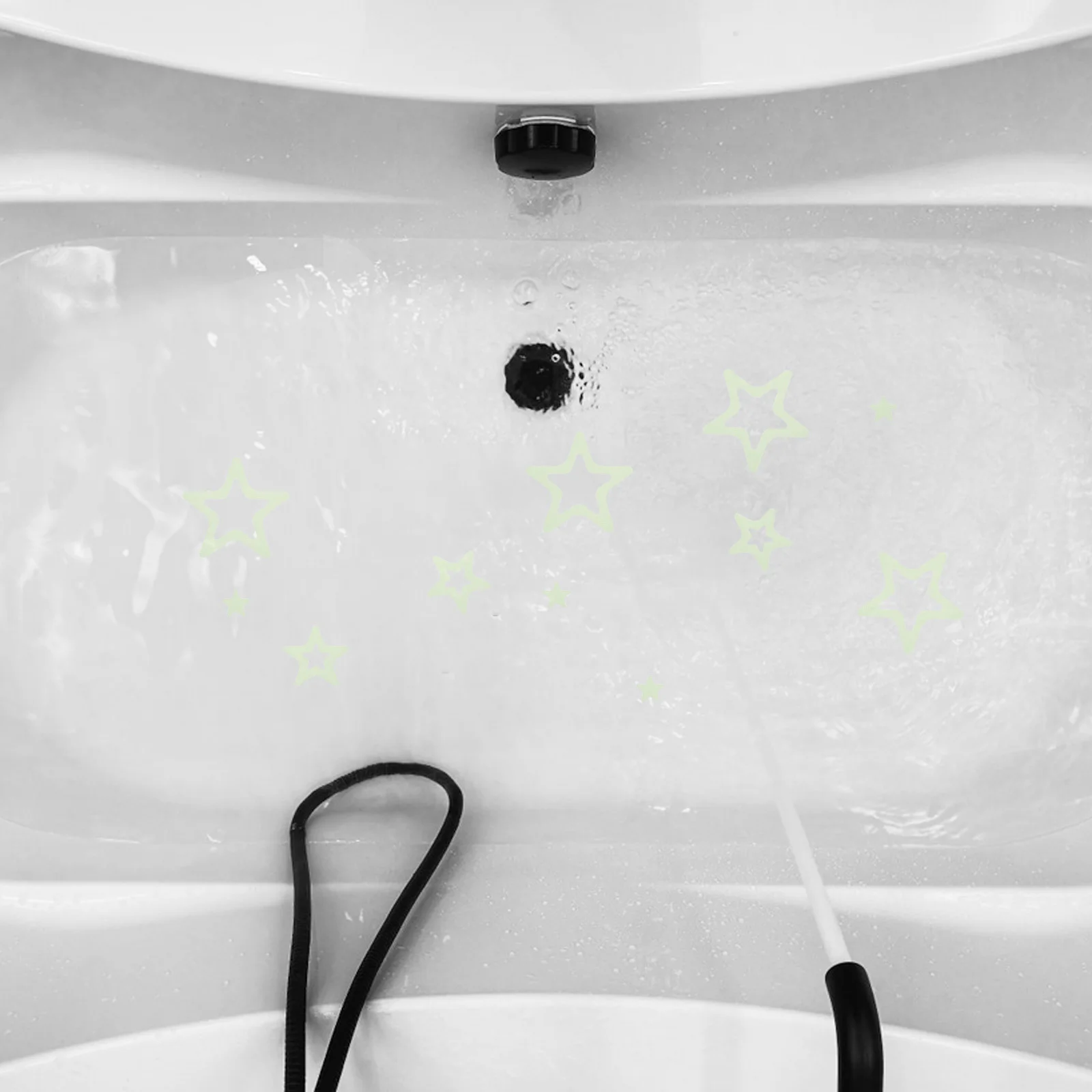 

12Pcs Anti Slip Bathtub Stickers Cartoon Star Design High Density Shower Floor Grips Easy Install Removable Bathroom Safety