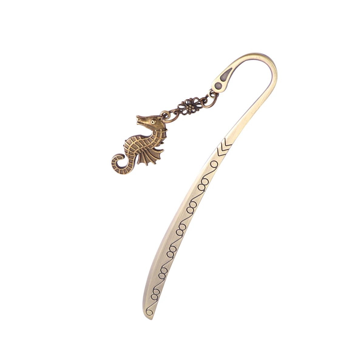 

Little Bookmark Creative Animal Pattern Metal Vintage Chinese Style Shaped