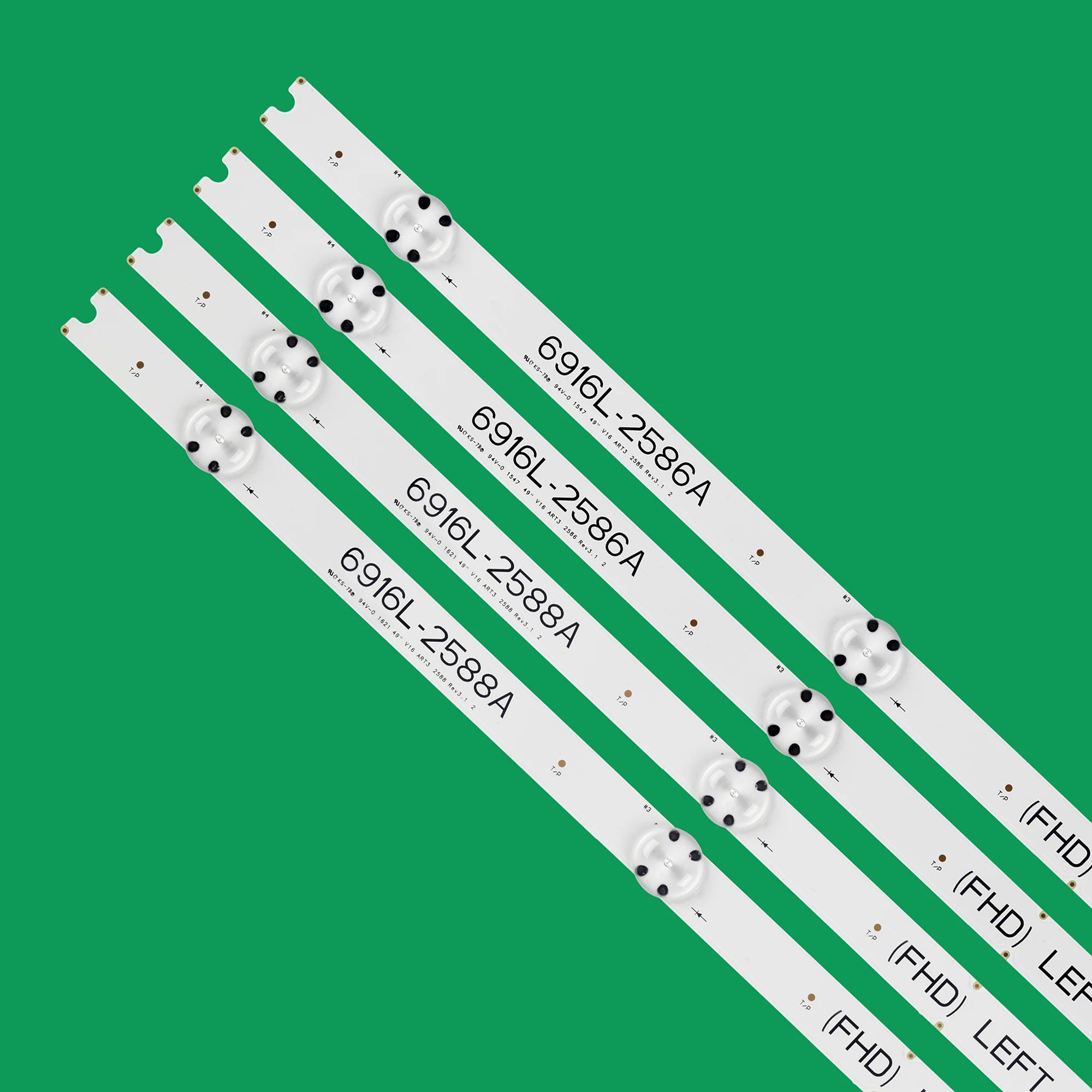 Podświetlenie TV paski dla LG 49LH5700 49LH6000 49LH6000-DB 49LH6000-SB 49LH6000-UB 49LH6600 49LH6610 49LH6680 49 V16 ART3 2588 Rev