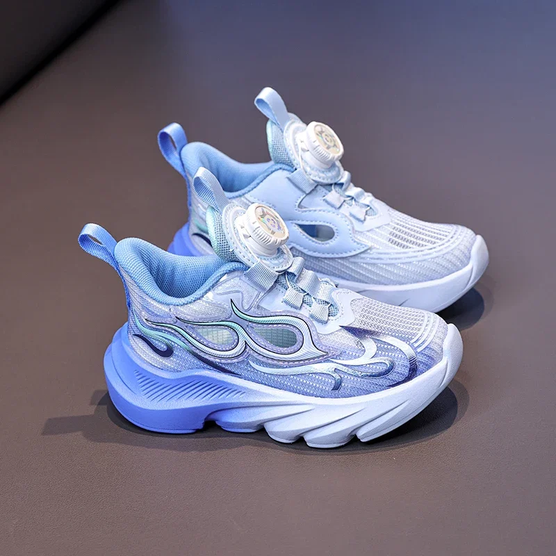 

Breathable Mesh Kid Shoes Moisture Removing Outer Layer Tough Sole Outdoor Travel Comfort Daily Shoes