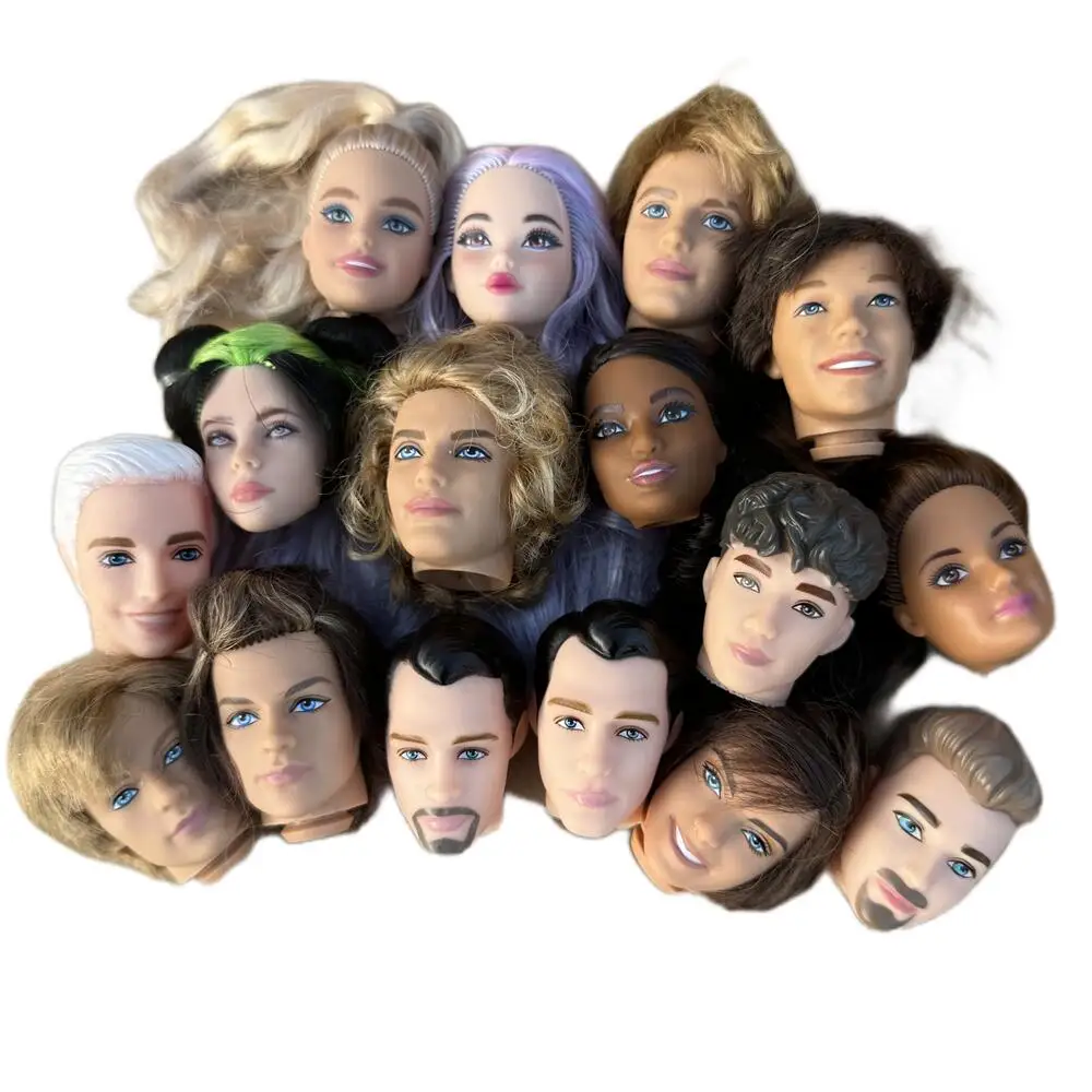 1/6 رؤساء دمية خمر حورية البحر المتسابق سوبر نموذج الأميرة ل 30 سنتيمتر الصلبة الذكور الإناث الأطفال اللعب هدايا عيد الميلاد #1