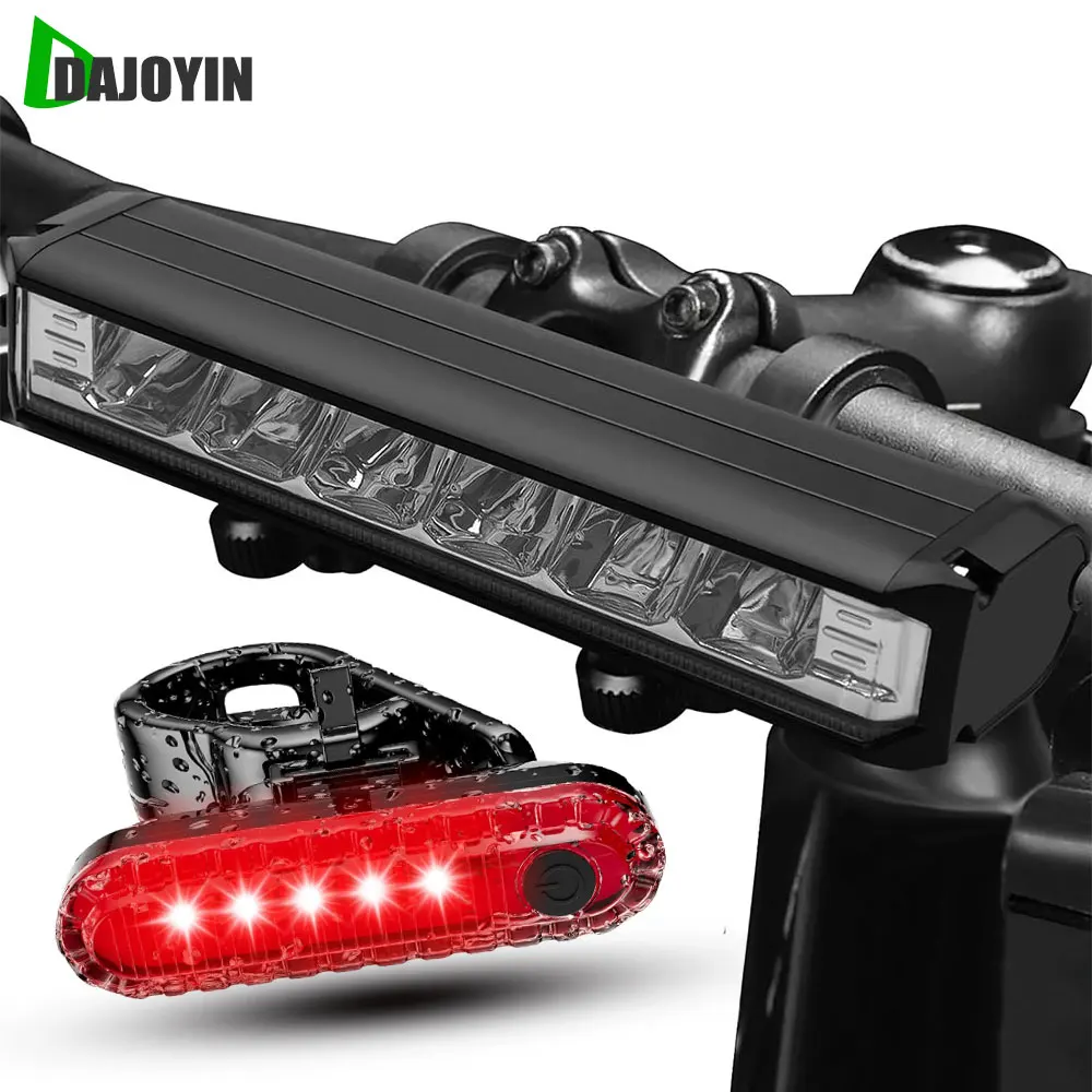 8000 mAh Bike Front Light Waterproof Bicycle Flashlight USB Super Bright 6000 LM Headlamp for Mountain Road Bike MTB Accessories