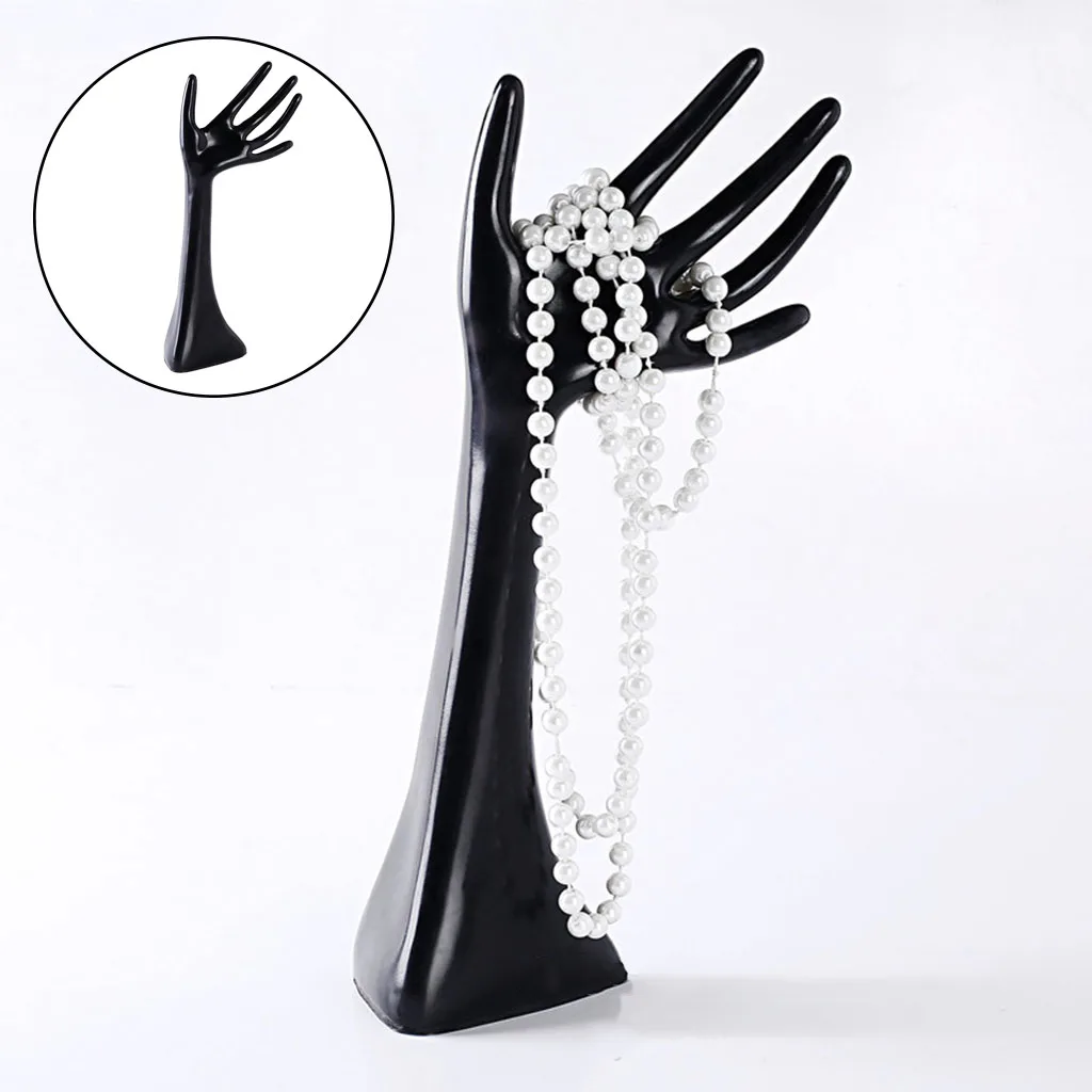 Female Mannequin Hand Jewelry Bracelet Chain Ring Watch Display Holder Rack for desktop showcase shop home jewelry Decoration
