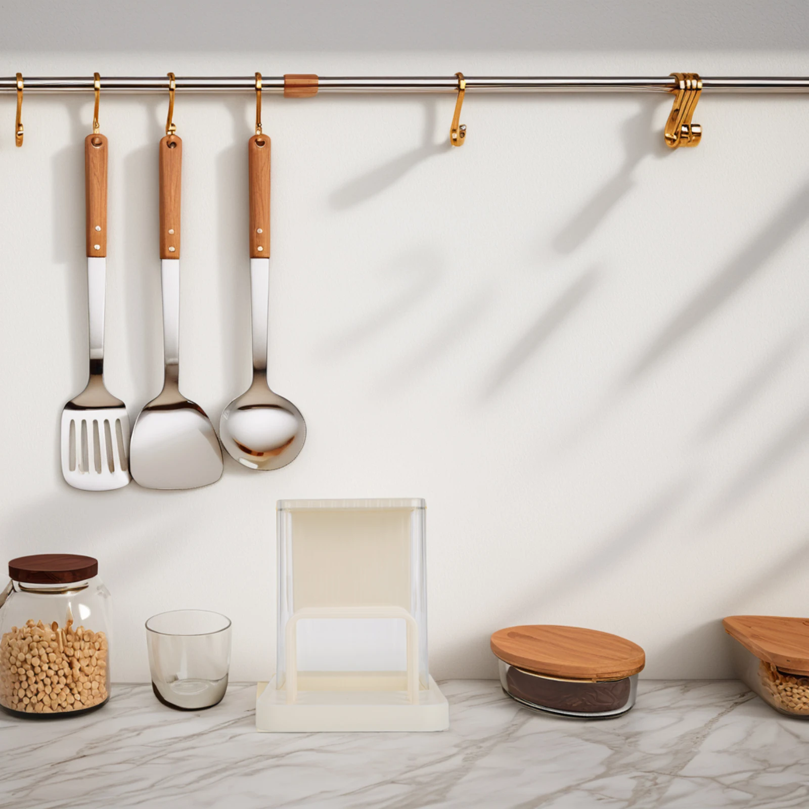 

Multifunctional Kitchen Utensil Organizer Space-Saving Knife Drying Rack Cutting Board Stand Large Plate Storage Rack Countertop