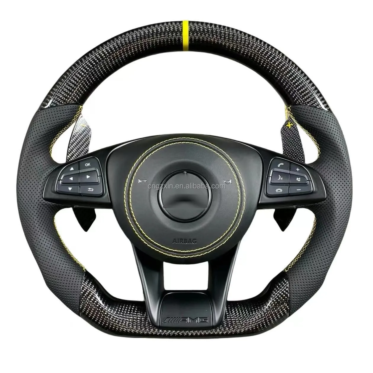 

For Benz Steering Wheel Carbon Fiber High-quality AMG S-level Class E W212 W213 W204 E63 Customized New Steering Wheel