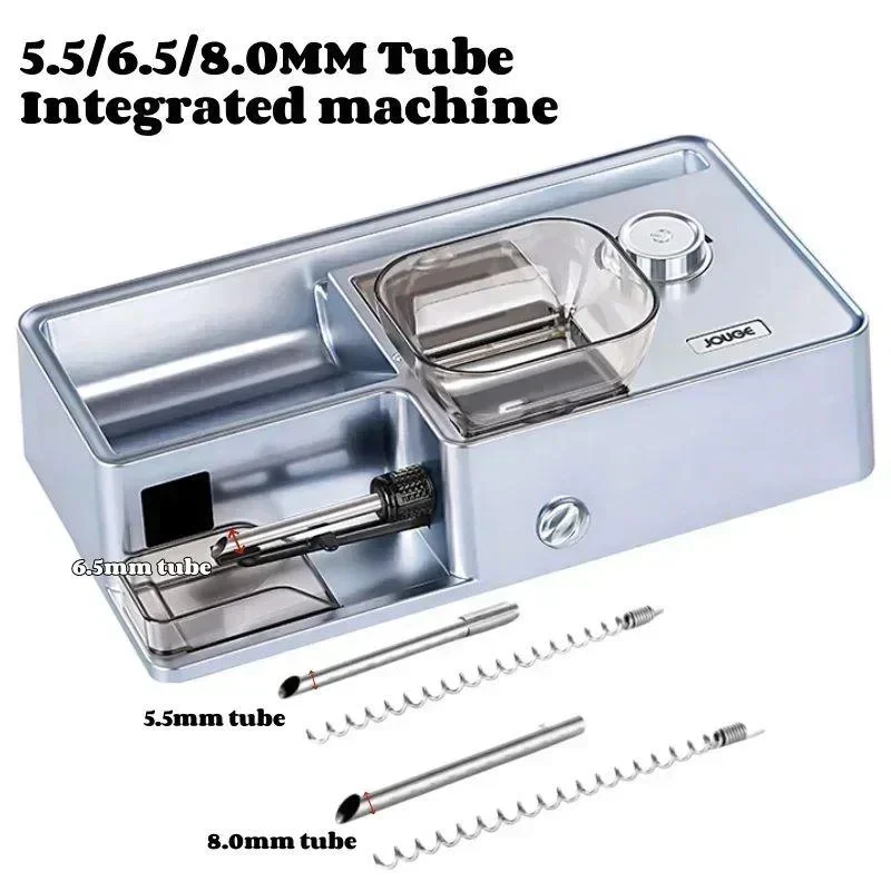 

2026 3 in 1 Cigarette Rolling Machine Automatic Electric Cigarette Maker Intelligent Sensing Tobacco Filling for 5.5/6.5/8mm