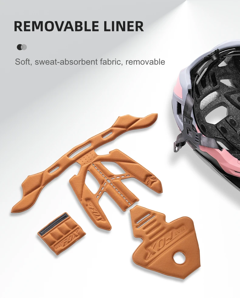 BATFOX Mountainbike-Helm mit austauschbarem, warmem Ohrenschutzfutter, Winter-Elektroroller-Sicherheitsausrüstung, MTB-Fahrradhelme – Detail 14