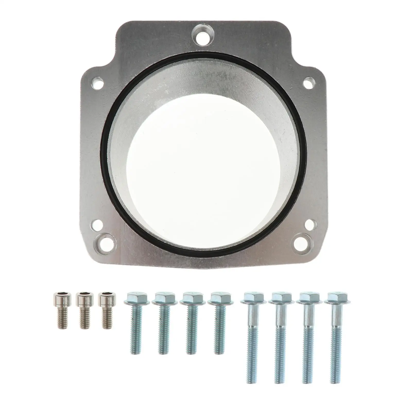 

Throttle Body Adapter 551513 for 3 Bolt Intake Manifold to 4 Bolt Throttle Body Directly Replace Steel for Dbc Dbw