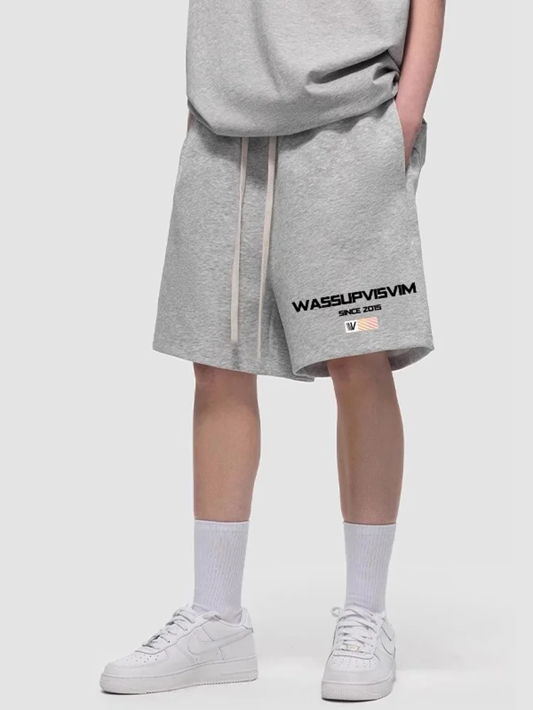 

Свободные мужские orts, спортивные прямые брюки в стиле ретро, широкие брюки, летнее нижнее белье для пар, пять четвертей