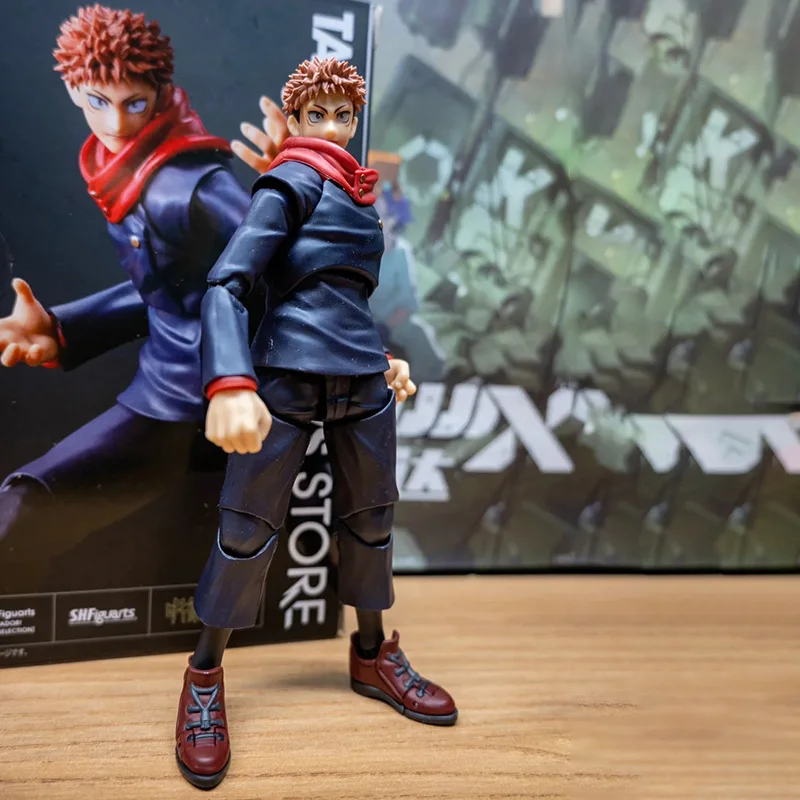 

Аутентичная в наличии Bandai S.H.Figuarts Series Fushiguro Megumi, модель фигурки, коллекционная шарнирная фигурка, подарок