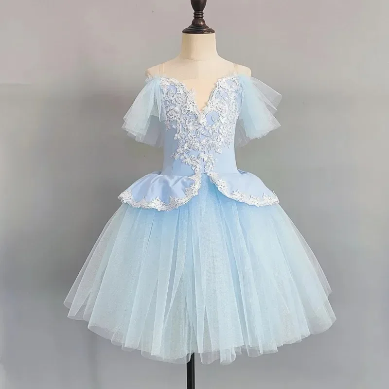 

Children's Professional Ballet Dress, Girls Grow Up, Children's Swan Shaped Princess Costume, Group Dance Performance