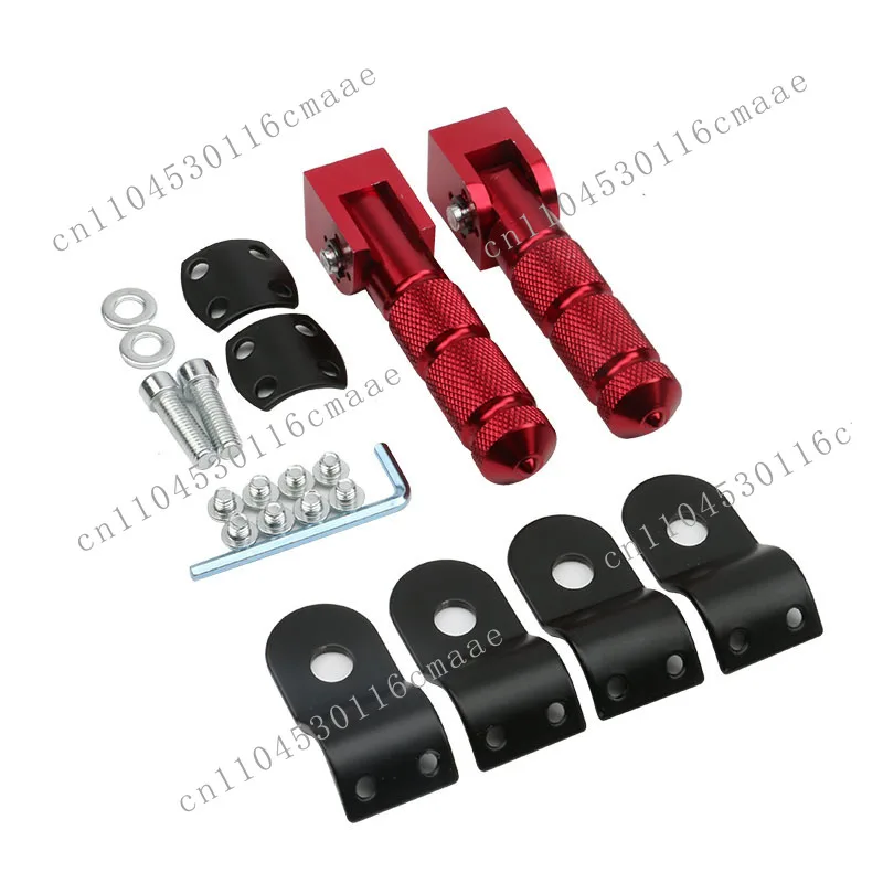 Motorcycle Modified Pedal Assembly, High Quality, Exquisite Workmanship, Wear-resistant and Durable, Motorcycle CNC Aluminum
