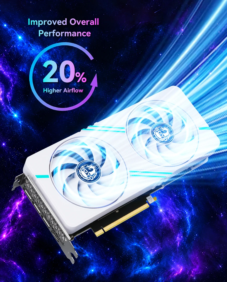 SOYO Gaming-Grafikkarten GeForce RTX 3070 8GB GDDR6 256 Bit GPU Videokarte RTX3070 – Detail 6