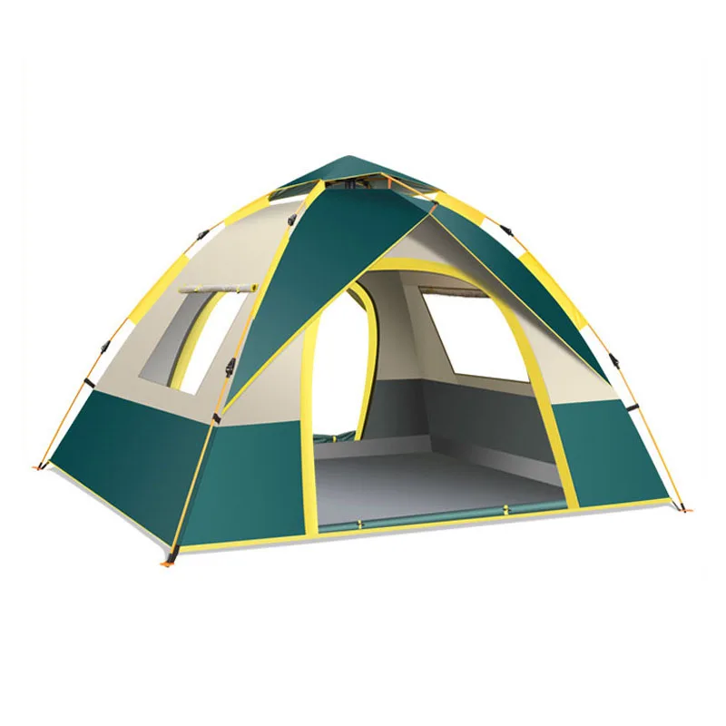 

3-4 People Fully Automatic Camping Hiking Tent Field Thickened Anti-rain Ultra-light Tent