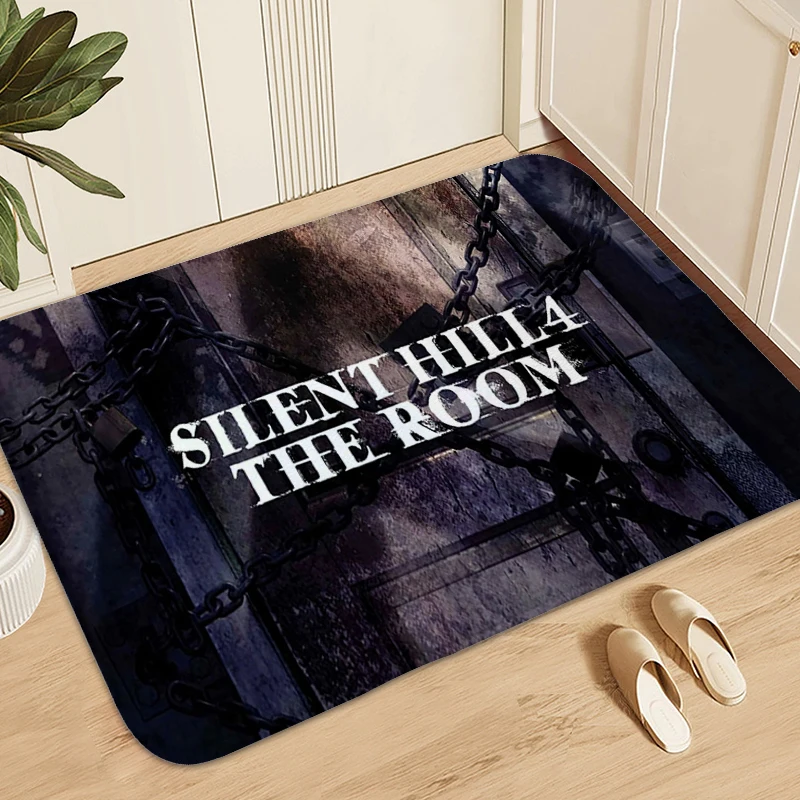 Non-slip Mat W-Silent Hills Carpet for Bedroom House Entrance Mat Room Decorating Items Washable Non-slip Rug Aesthetic Bathmat