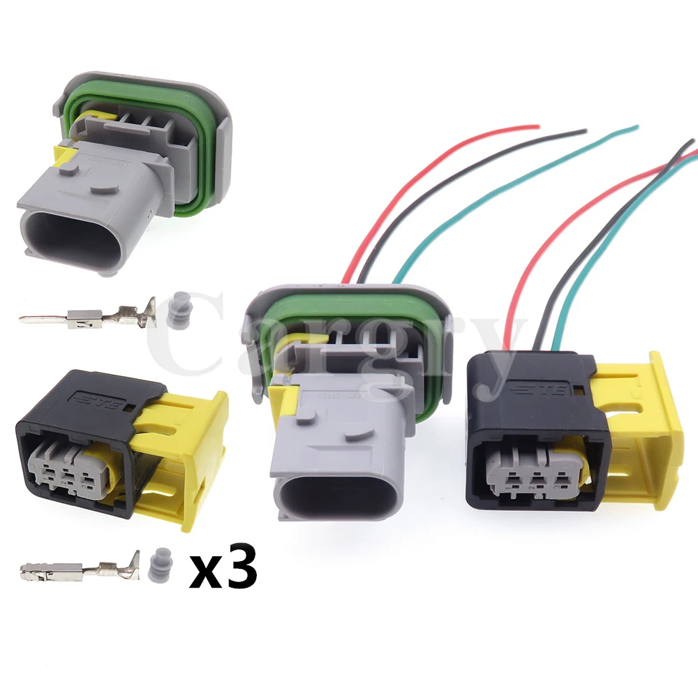 1 Set 3P 2-1703843-1 0-1418449-1 Automatische Draadconnector 0-1418451-1 0-1670729-1 2-1703843-1 2-1418448-1 Autokabelaansluiting