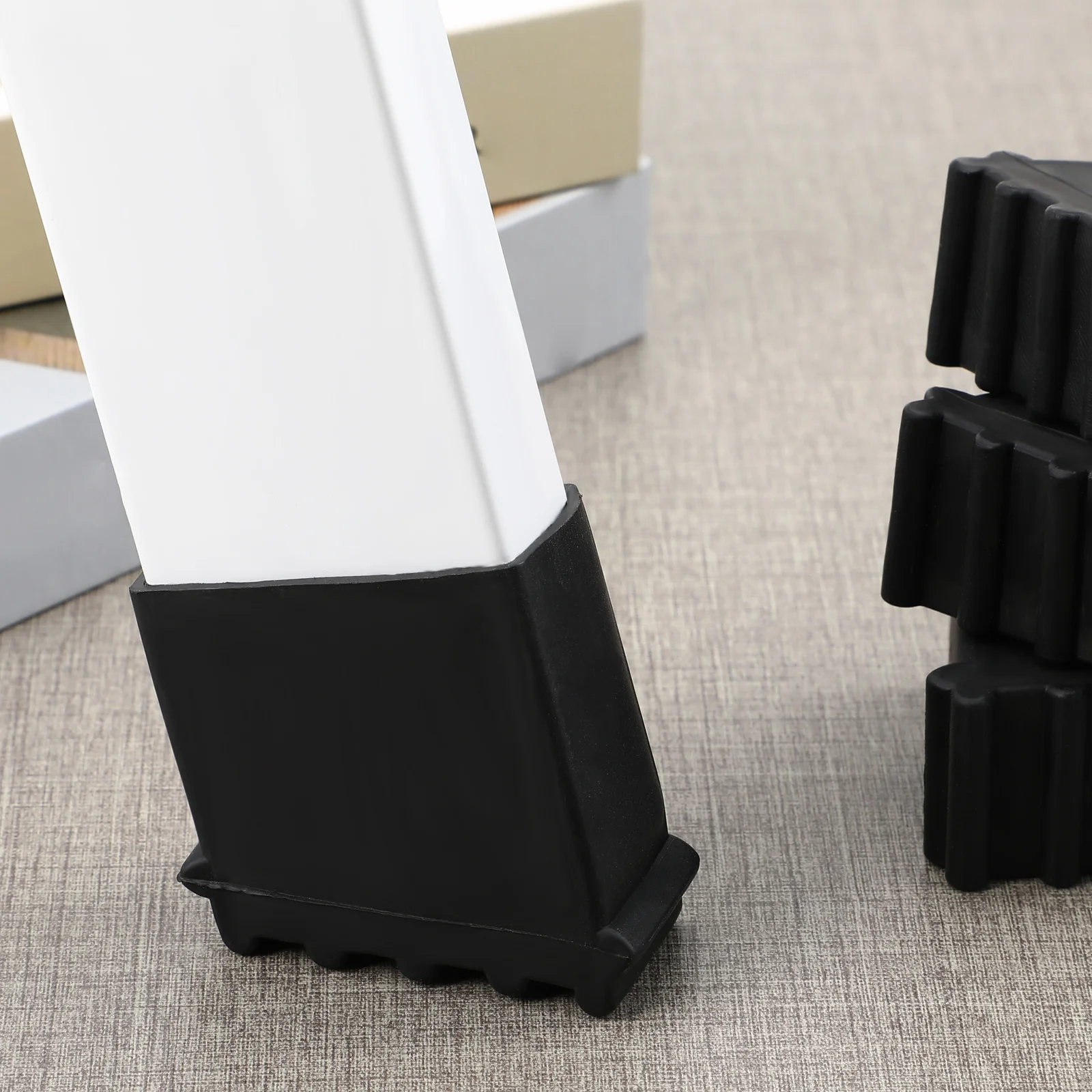 

4Pcs Ladder Feet Covers Non Slip Rubber Pads Durable Anti Skid Protector Ladder Feet Protectors Bumper Protector