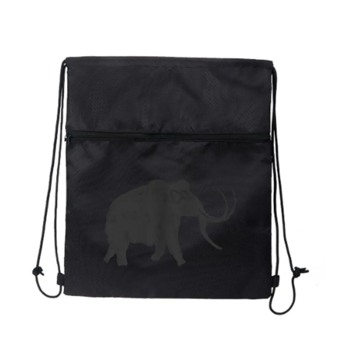 

Рюкзак Woolly Mammoth с графическим рисунком на шнурке — легкий, стильный и просторный — идеально подходит для повседневного использования