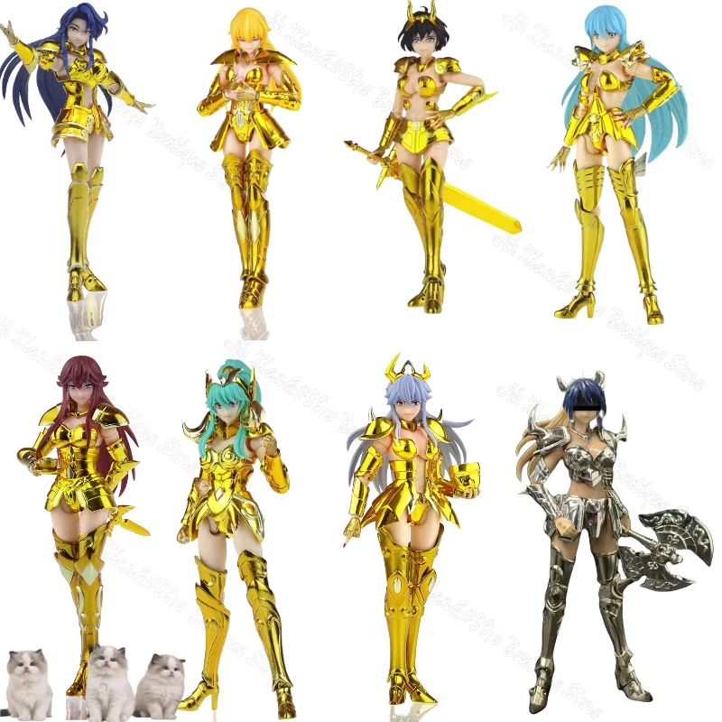 GT Saint Seiya Myth Cloth Taurus Erica Cancer Pamela Steinbock Andrea Jungfrau Verna Wassermann Mamie Zwillinge Fische Widder Heilige Figur