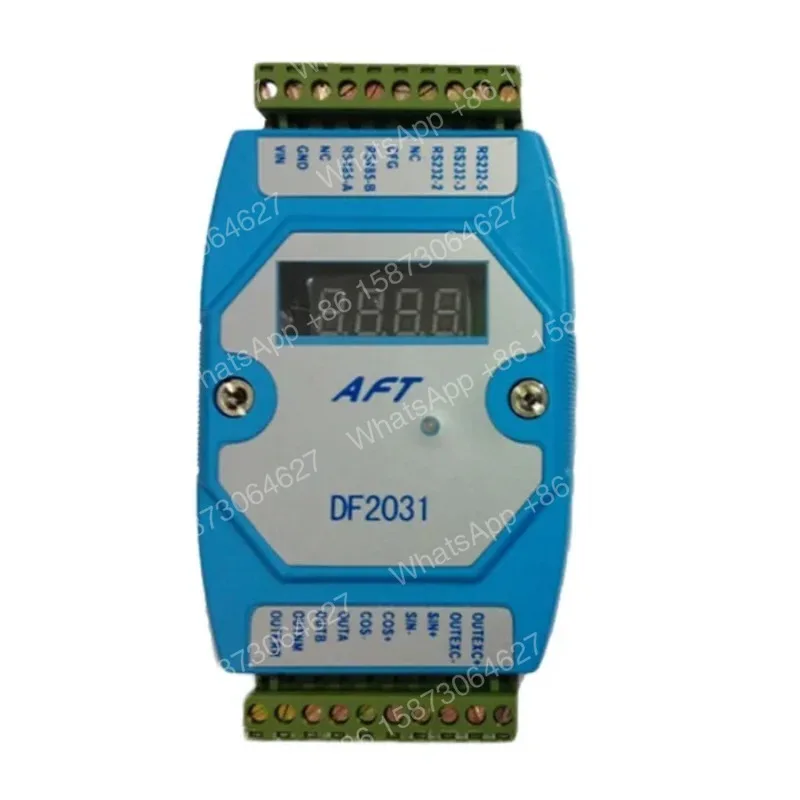 Carte décodeur résolveur DF2031 avec affichage d'angle et fonction de mesure de zéro pour servomoteur