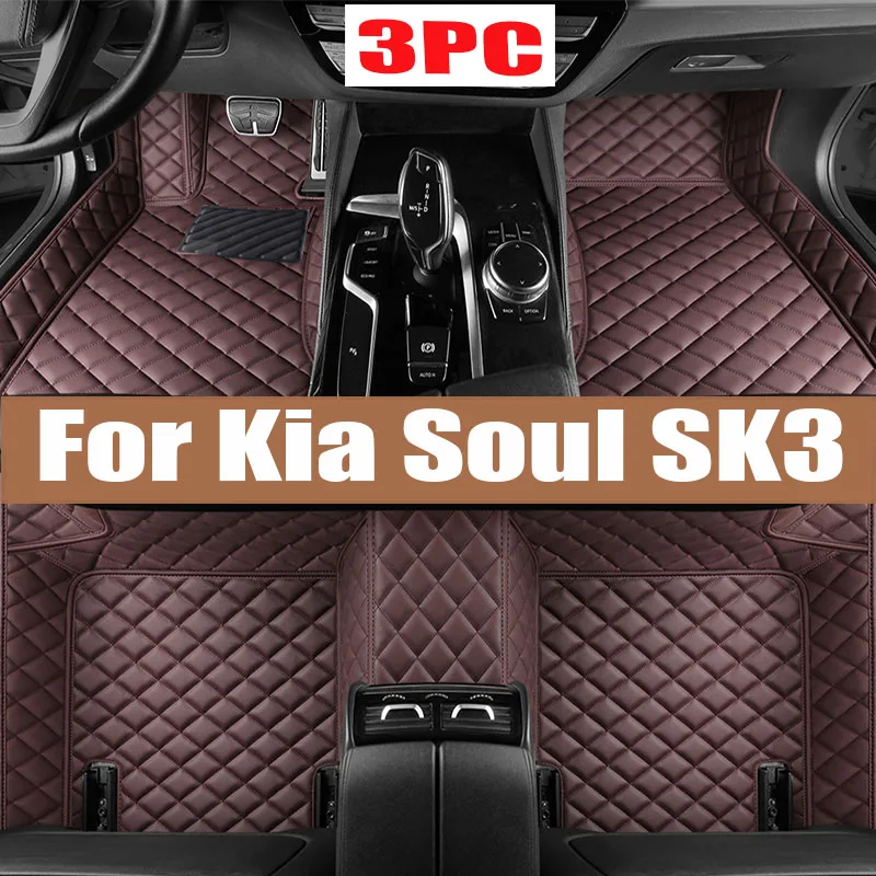 

Car Floor Mats For Kia Soul SK3 2020~2022 Anti-dirt Pads Accesorios Para Auto Waterproof Floor Mats Rug Car Interior Accessories