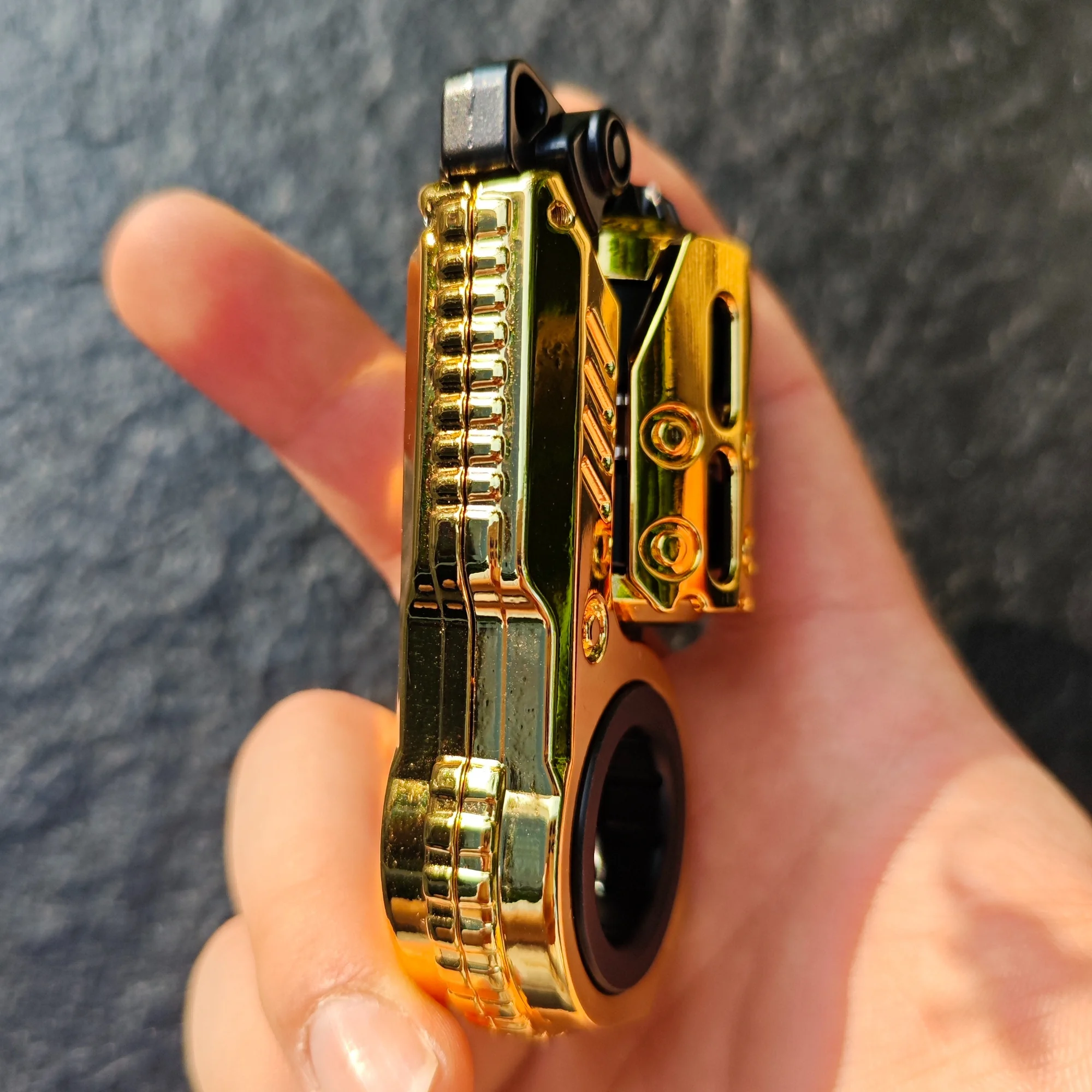 EDC Fidget Sliders Fidget Toys Tuning Fork Fidget Spinner Magnetic Push Egg Mechanical Ratchet Slider Crisp Sound