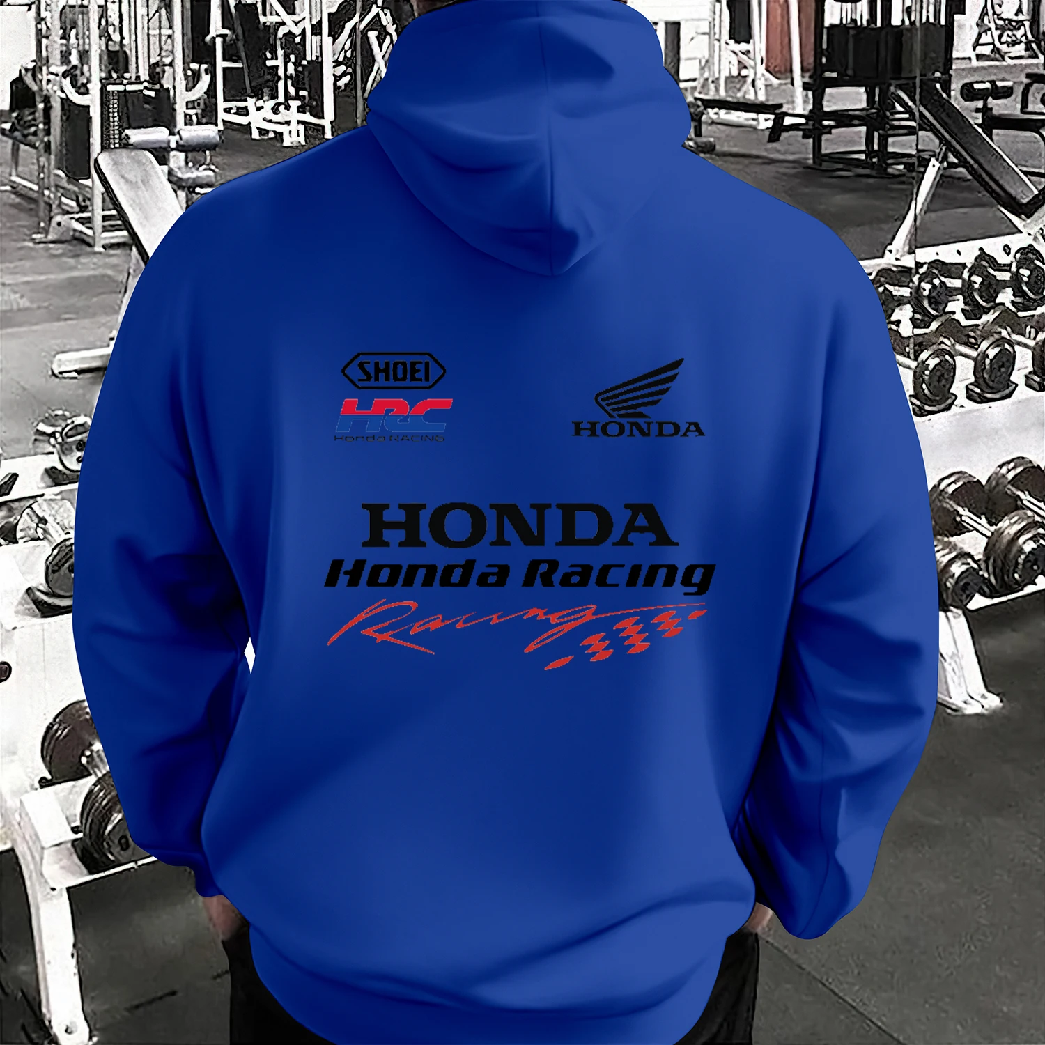 2025 New Year fashion hoodie trend Fashion hoodie printing hoodie autumn and winter new fashion comfort HONDA printing