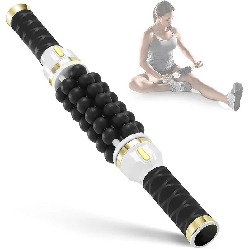 

Micro vibration ball massage instrument electric roller massager meridian roller to relieve soreness