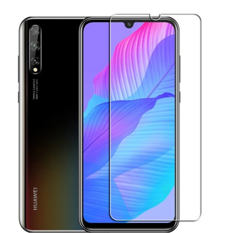 Protecteur d'écran pour Huawei Y8p P Smart S, 2 pièces, Film de protection en verre trempé, 6.3 pouces, AQM-LX1