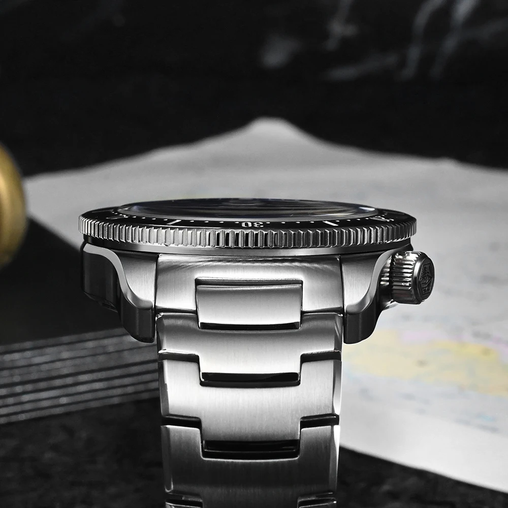 San Martin 39.5mm Men Diver Watch YN55 Automatic Mechanical Original Design Watches Sapphire Waterproof 200M Luminous SN0142