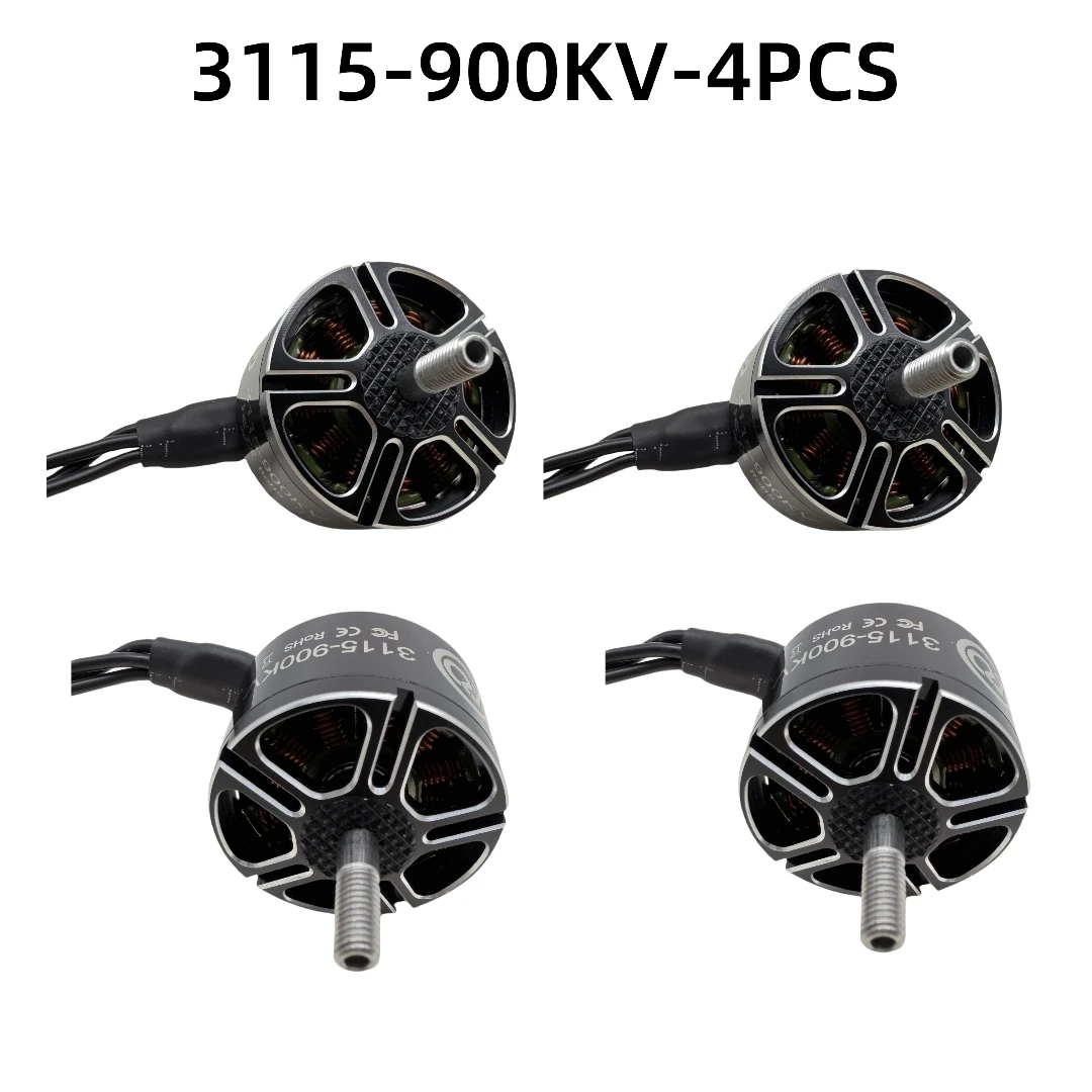 4 SZT. 3115 900KV 3-6S Silnik Bezszczotkowy RC Multi-Rotor X-Class FPV Freestyle Mark4 APEX 9/10 Calowy Dron Dalekiego Zasięgu FPV Zestaw Ramy
