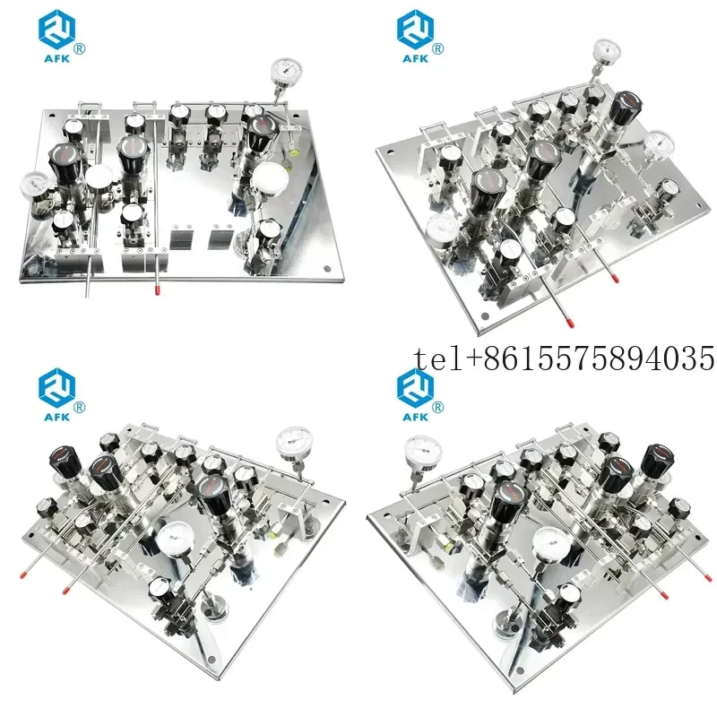 

Hot High Purity Laboratory Supply Systems with Central Supply Including Pressure Regulators
