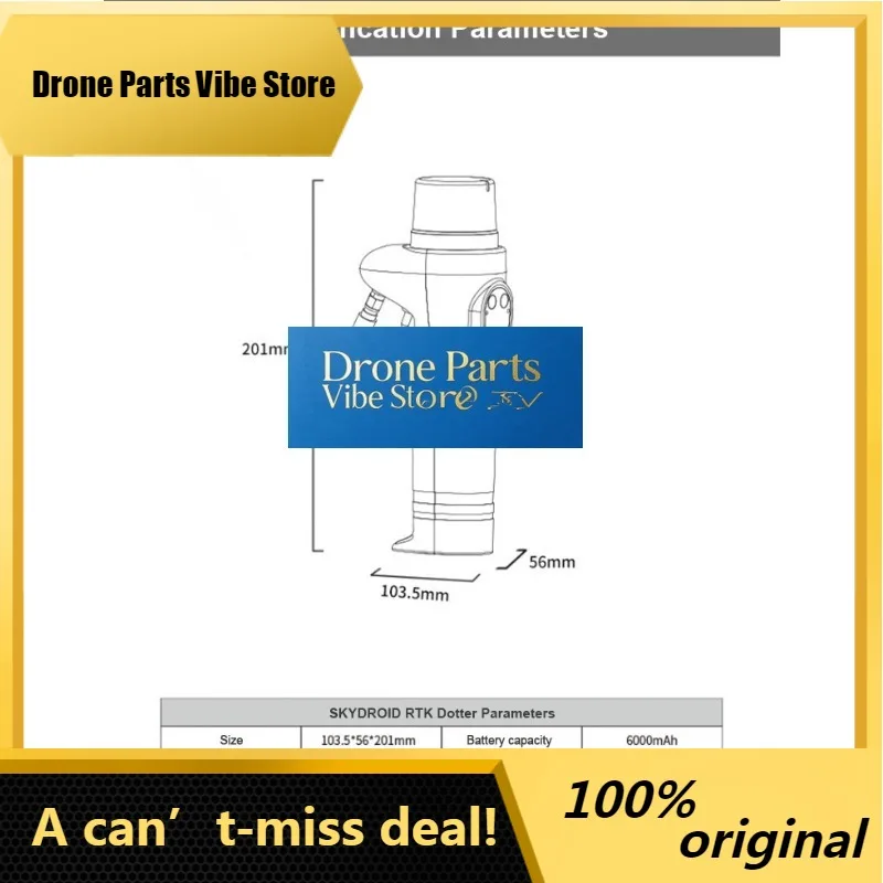 

DParts1Skydroid Handheld RTK Dotter Agricultural Dotter Air-craft Model Aerial Photography Dr-one Flight Mapping Spotter