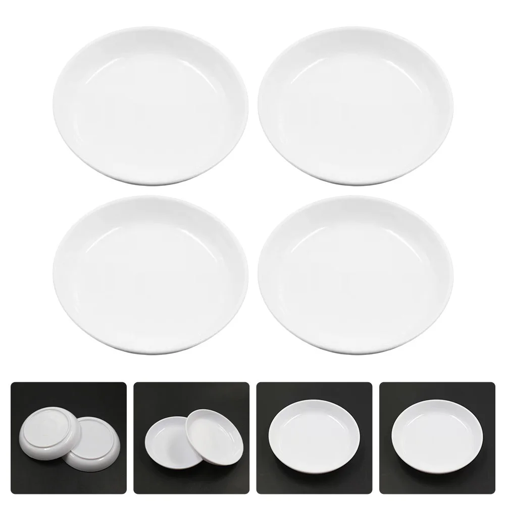 4 Pcs Ink Plate Fountain Pen Holder Chinese Brush Artist Rest Painting Pencil Case Calligraphy Palette