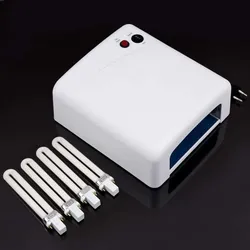 36 W 110V/220V Nail Dryer Kit Unhas De Gel UV/LED Ultraviolet Nail Lamp Light Nail Polish Drying Tools Bulb To Nail Drying