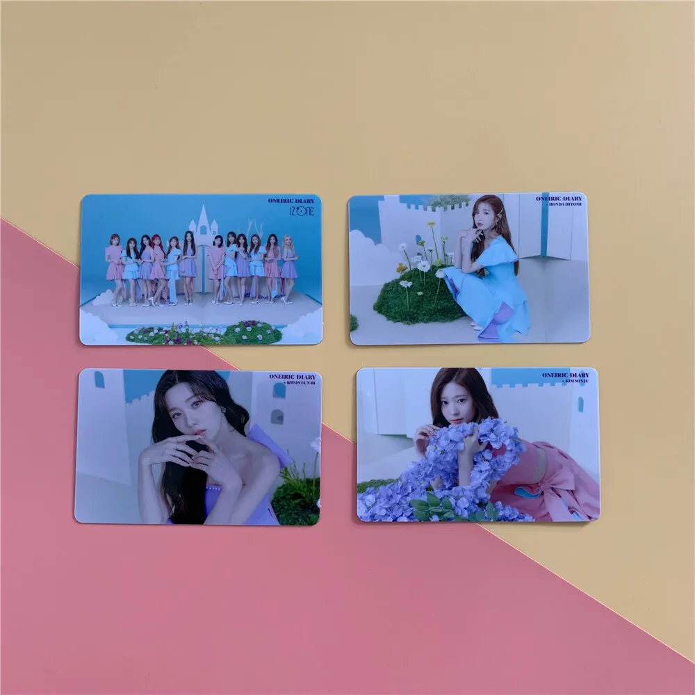 IZ * ONE-Album One Iric Diary Crystal Bus Card Stickers, IZONE Quan Enfei, New Album