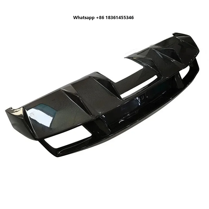 For LP560 Carbon Fiber Rear Lower Lip Spoiler (Lightweight, Calf Accessory, Modified Part)