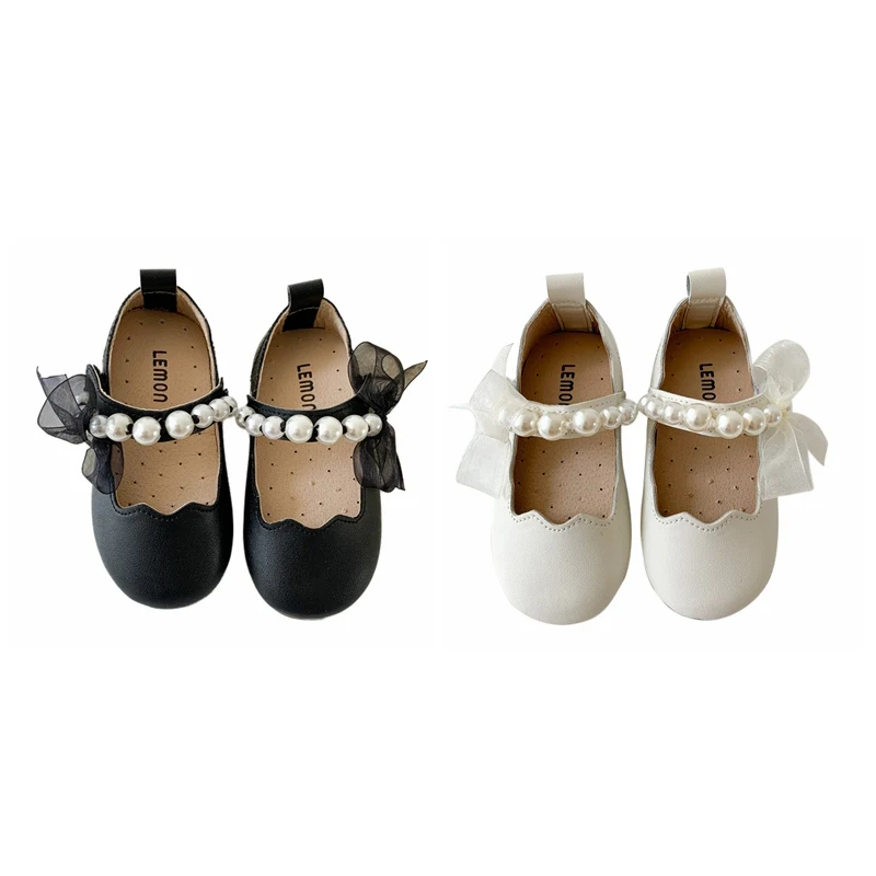 Spring Autumn Children Girls Shoes New Non-Slip Fashion Children Princess Shoes Foreign Style First Walkers