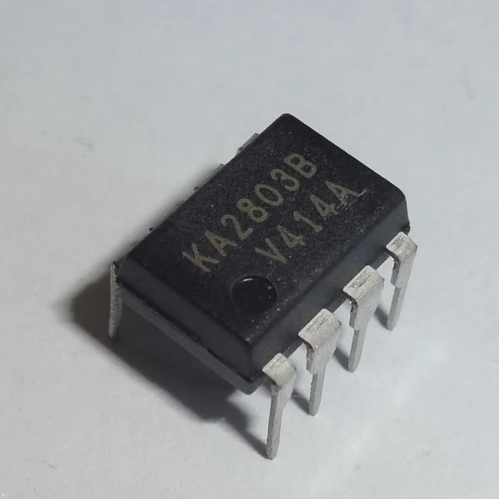 Estoque importado original, KA2803B KA2803 KA28038 DIP8, novo, 5pcs