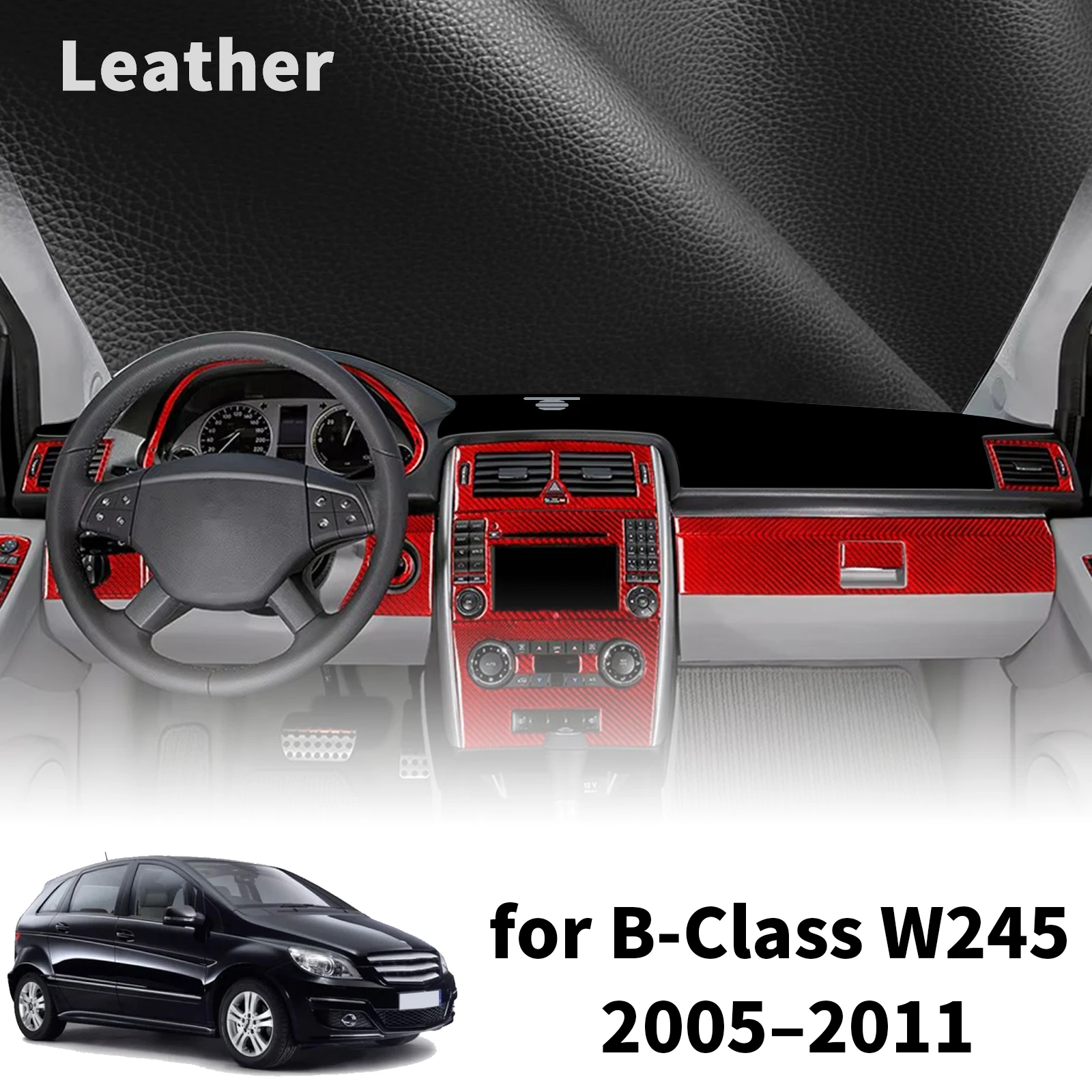 メルセデスベンツ-bクラス-w245-2005-2006-2011-車用ダッシュマット-ダッシュボードカバー-パッド-ダッシュマット-サンシェード-保護カーペット-アクセサリー