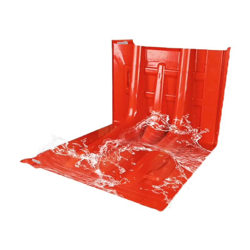 

L-type flood control emergency ABS plastic water retaining board mobile waterproof underground garage flood control board