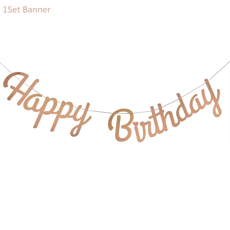 Schillernden Anzahl 16 Papier Sterne Dot Girlande Hängen Bunting für Süße Rose Gold 16th Glücklich 16st Geburtstag Jahrestag Party Decor – Detail 24