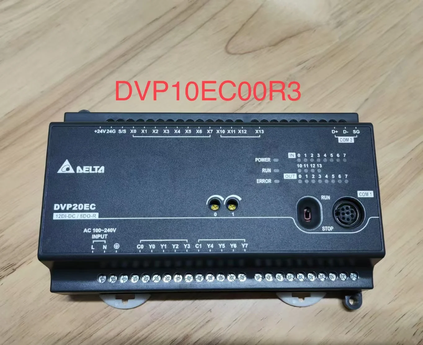 

EC3 Series PLC DVP10/14/16/20/24/30/32/40/48/60EC00R3/EC00T3