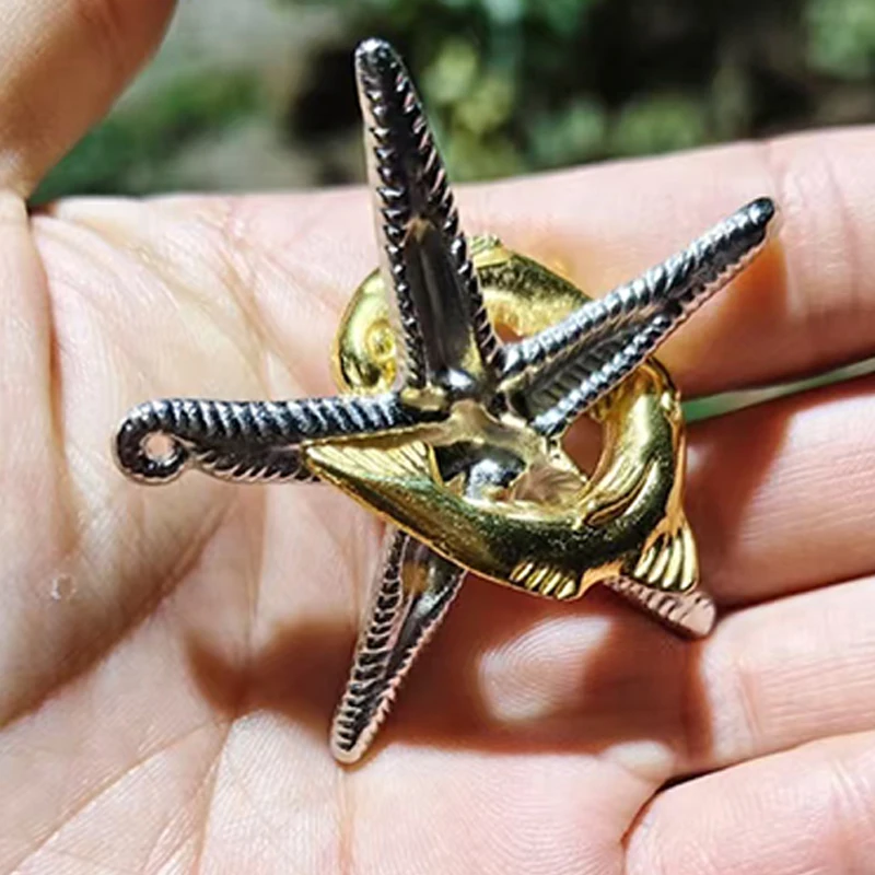 Металлическая головоломка «Морская звезда» в океане, волшебная логическая тренировка IQ, головоломка, распятие, развивающие игры, новые подарки для детей