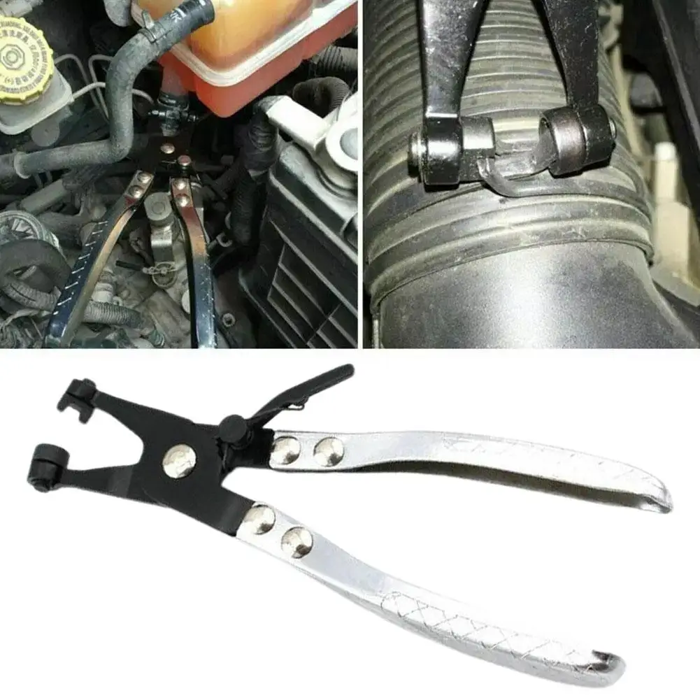 

Car Water Pipe Hose Clip Pliers Clamp Swivel Drive Tool Clamps Jaw Removal Accessories Car Installation Locking L9w5