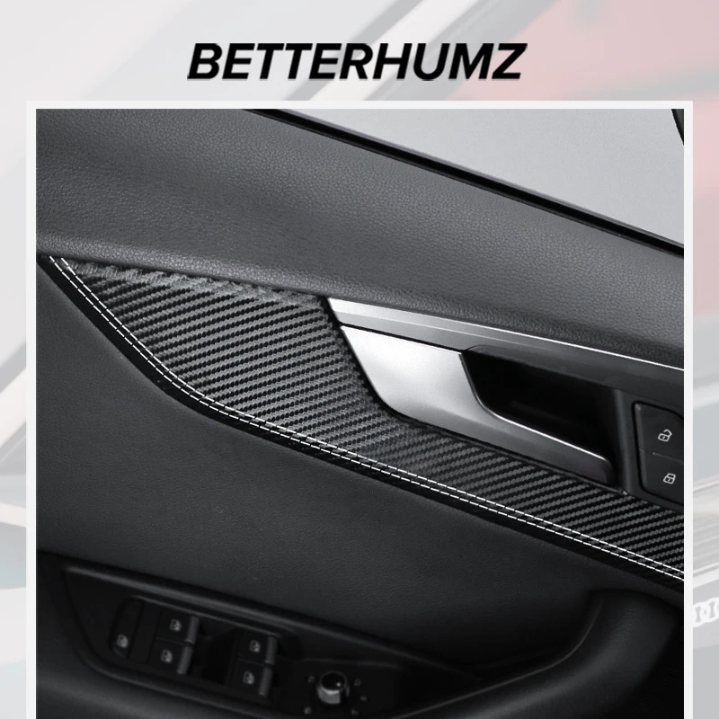 For Audi A5 8W8 2017-2024 Made of Alcantara Car Interior Door